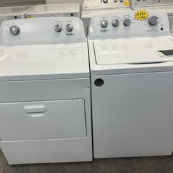 Whirlpool Washer And Electric Dryer Set 