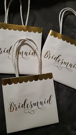 Bridesmaid Gift bags