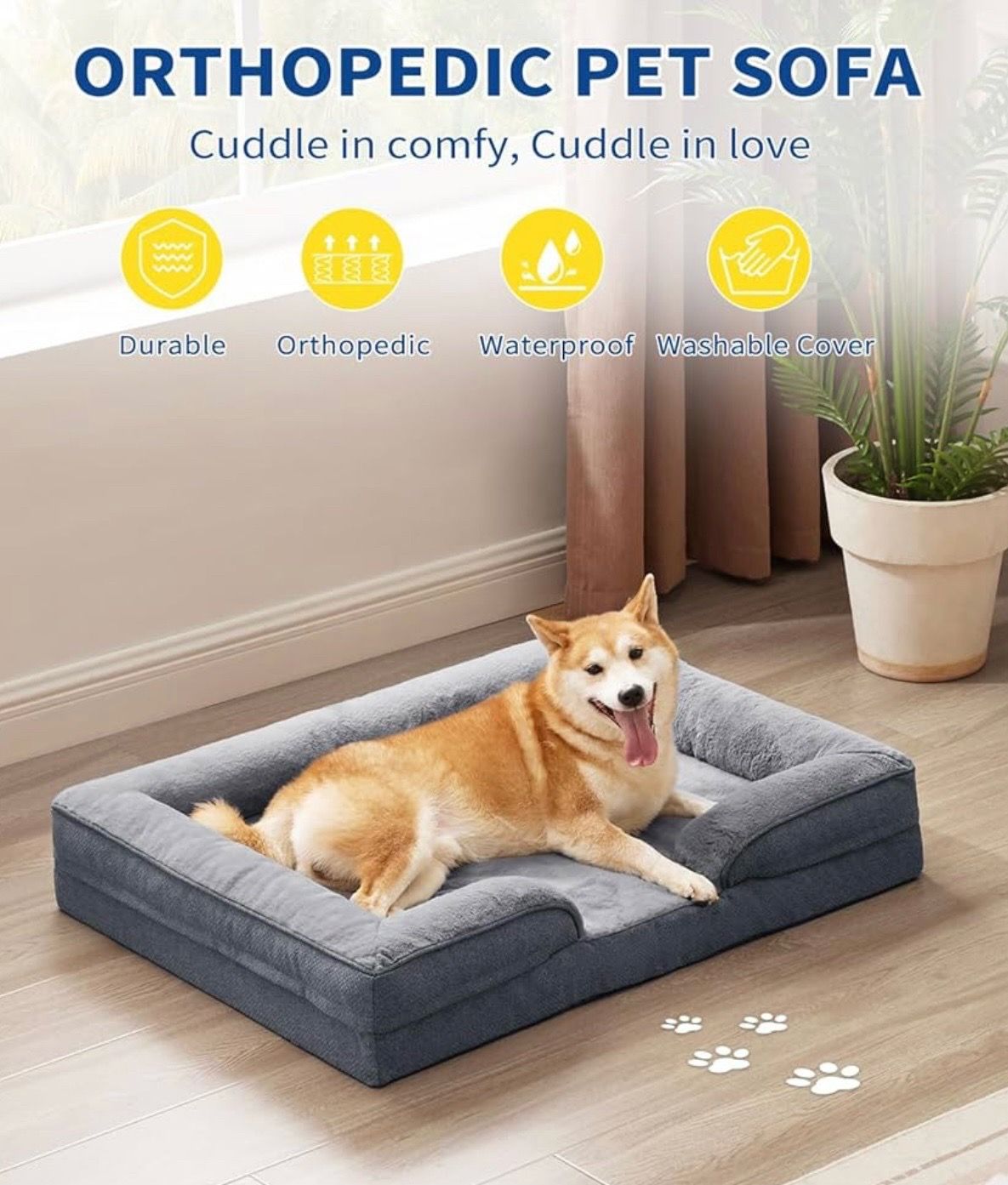Orthopedic Dog Sofa