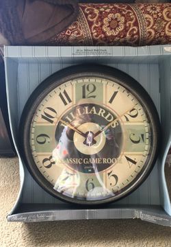 Billiards clock