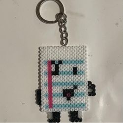 Perler Bead Keychain