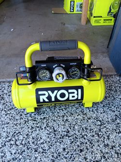 AIR COMPRESSOR RYOBI 18V TOOL ONLY
