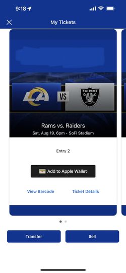 Rams vs Raiders