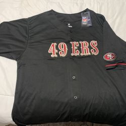 49er Baseball Jersey 2xlt 
