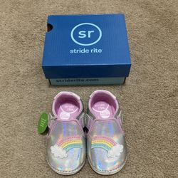 Brand New Stride Rite Toddler Girl Shoes Size 5W