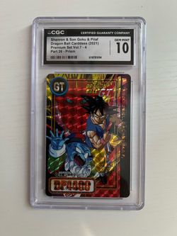 Dragonball Goku CGC 10 POP 1