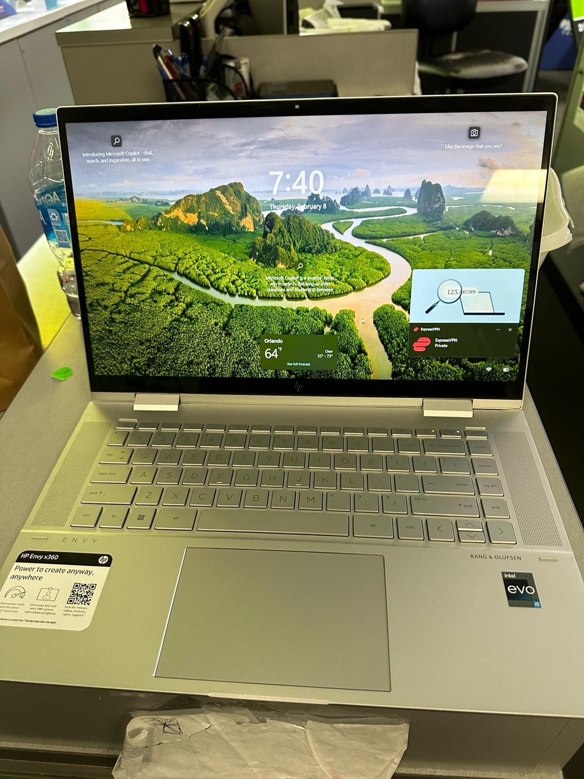Hp xEnvy 360 2in1 Laptop