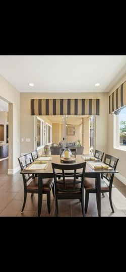 Table and 6 Chairs