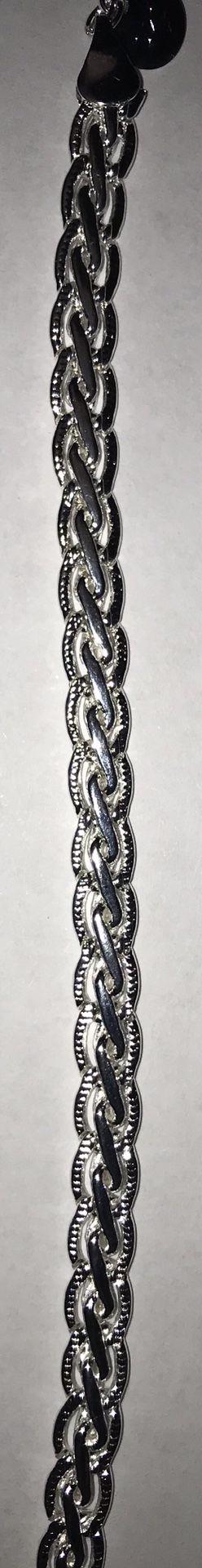 Silver bracelet