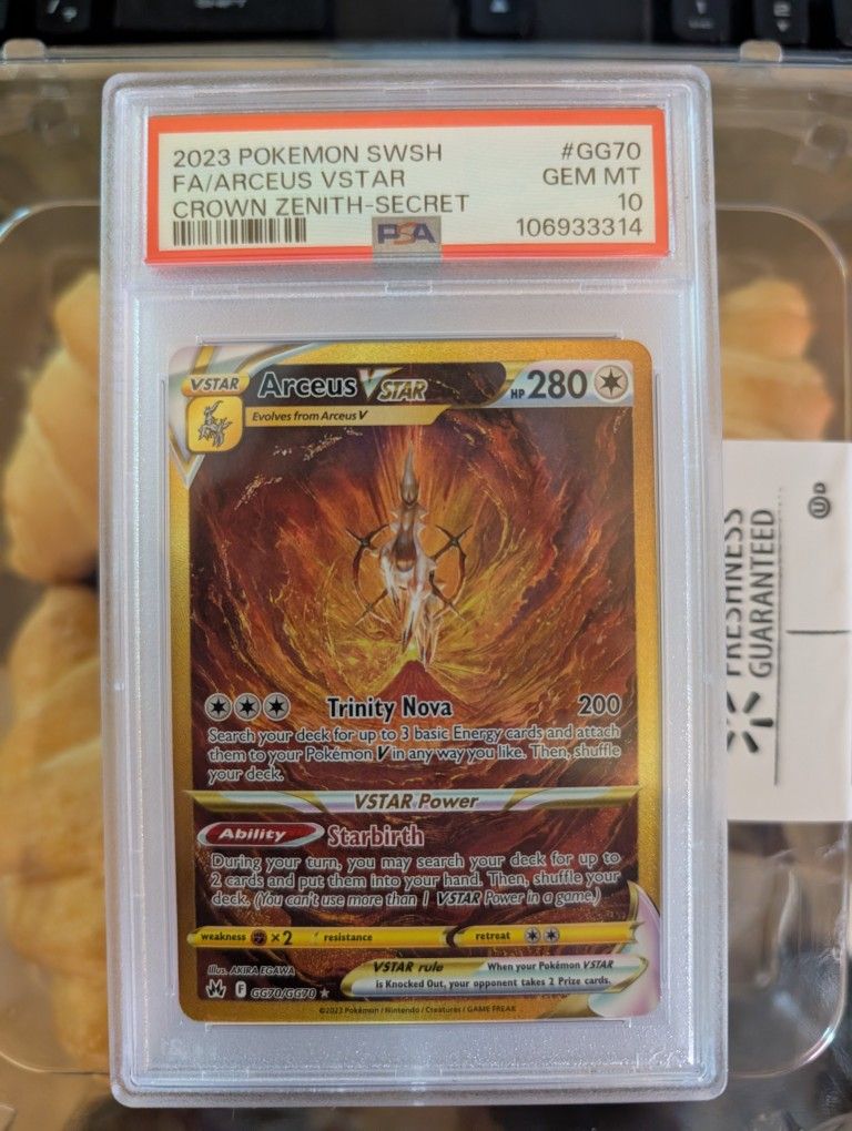 PSA 10 Arceus VStar From Crown Zenith