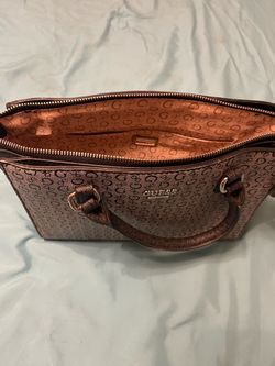 Guess Los Angeles Signature Logo Satchel Handbag