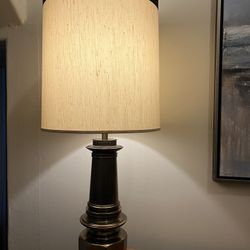 Stiffel Brass Lamp Tall Vintage, MCM Large