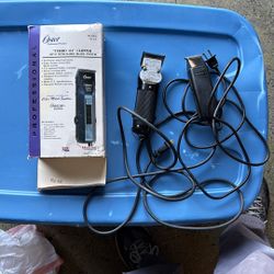 Vintage  Barber Oyster Andis Hair  Clippers