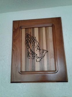 Wooden Praying Hands