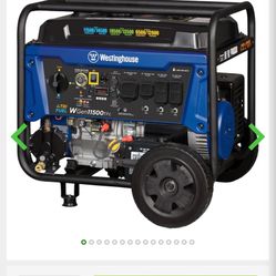 Brand New Unopened Box - Westinghouse WGen11500TFc Tri Fuel Generator