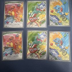 Pokemon TCG First partner collection Gen 1 starter trio set 2 pairs