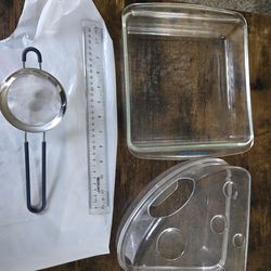 Hamster sand baths and sifter