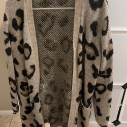 Leopard Cardigan