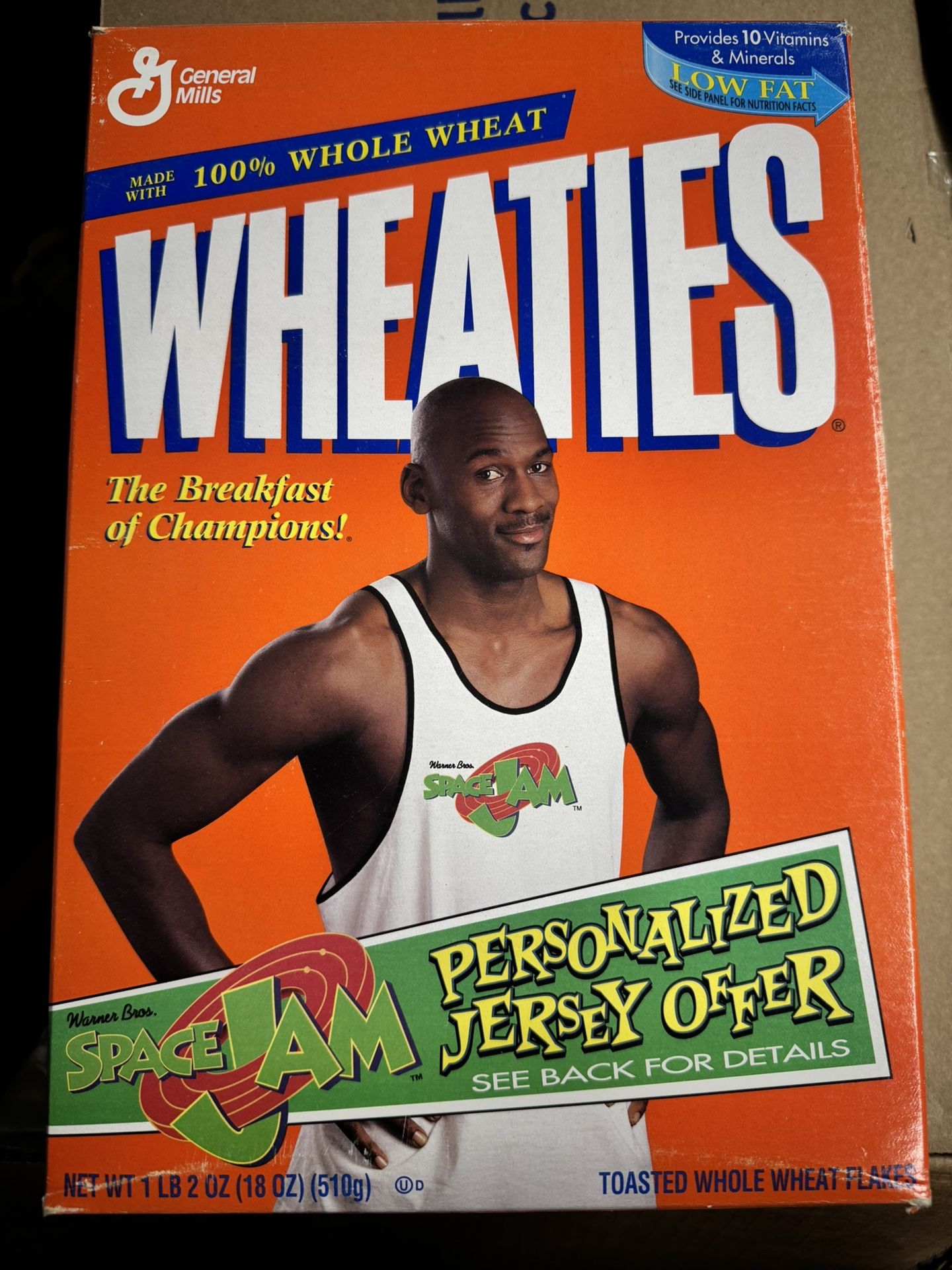 Michael Jordan Wheaties Box