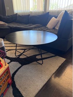 Black table