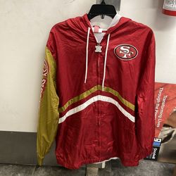 Mitchell & Ness 49ers jacket size L (New) Goodwill Fontana South #73