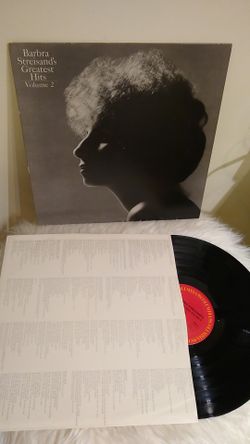 Original vintage 1978 Barbra Streisand's greatest Hits Volume 2