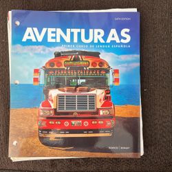 Aventuras Spanish Textbook