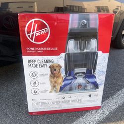 Hoover Power Scrub Deluxe Carpet Cleaner Machine & Upright Shampooer - Brand New