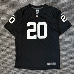 NIKE OAKLAND RAIDERS JERSEY SIZE YOUTH X-LARGE (18-20)
