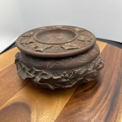 VNTG Hand Carved Wooden Bowl (mcp43)
