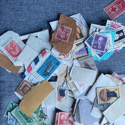 stamps TONS OF RANDOM STAMPS Vintage