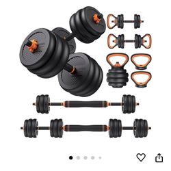 Adjustable Free Weight Set 70 Pounds (2-35 Pounds) Available