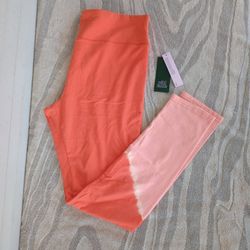 Wild Fable Women's L Orange Tie-Dye Print High-Rise Leggings - BRAND NEW