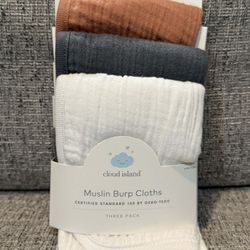 Brand New Cloud Island Burp Clothes 