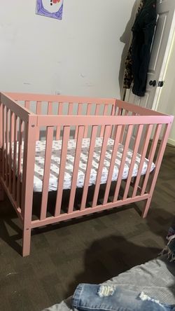 Crib with mattress