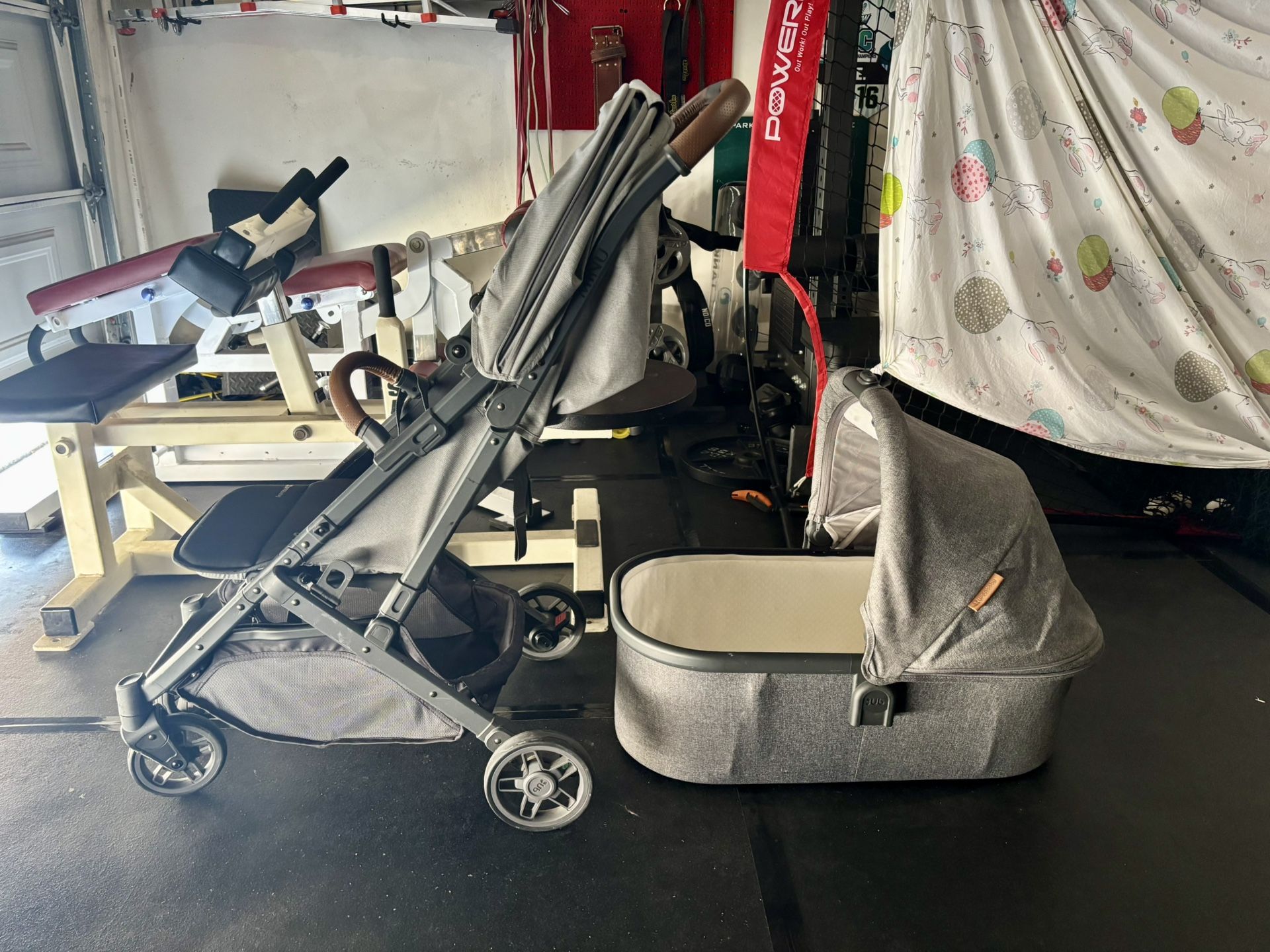 Uppababy Minnu V2 Stroller And Bassinet