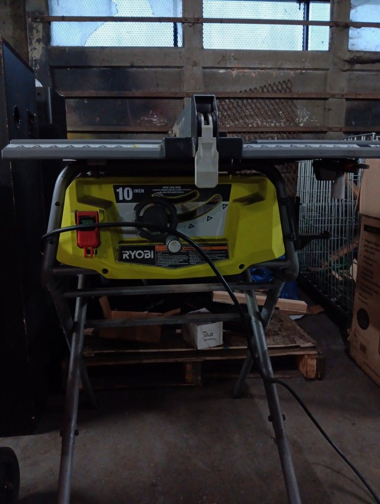 Ryobi Table Saw 10"