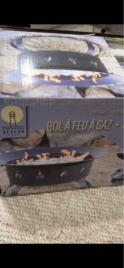 Beacon Leisure 18.5" Portable Gas Fire Bowl