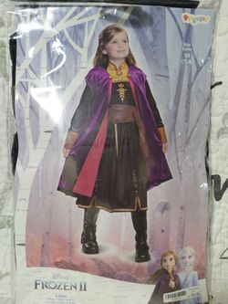 Disney Frozen 2 Girl's Anna Classic Halloween Costume