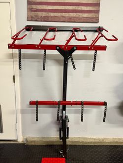 VelociRAX VRX4T 4-Bike Vertical Hitch Rack – Like New / Never Used on Vehicle