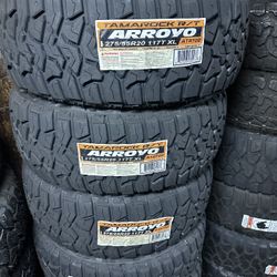 Set of four New Arroyo 275/55R20 $590