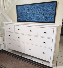 SOLID-WOOD-DRESSER-8 DRAWERS- DELIVERY AVAILABLE