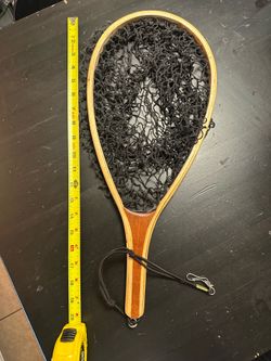 Wooden Frame Fly Fishing Net