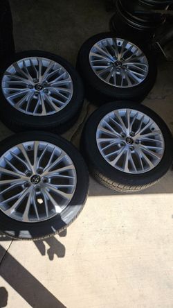 2018 camry wheels & tires