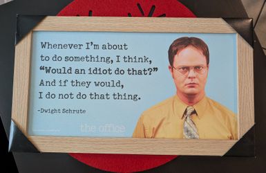 The Office Dwight Schrute Wall Sign 