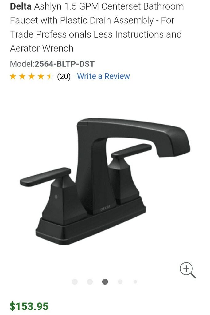 Delta Bathroom Faucet