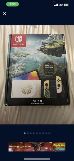Nintendo Switch Oled Tears Of The Kingdom Edition 