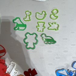 Lot of Various Cookie Cutters