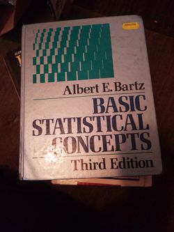 Basic Statistical Concepts 