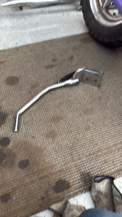 Motorcycle chopper kickstand